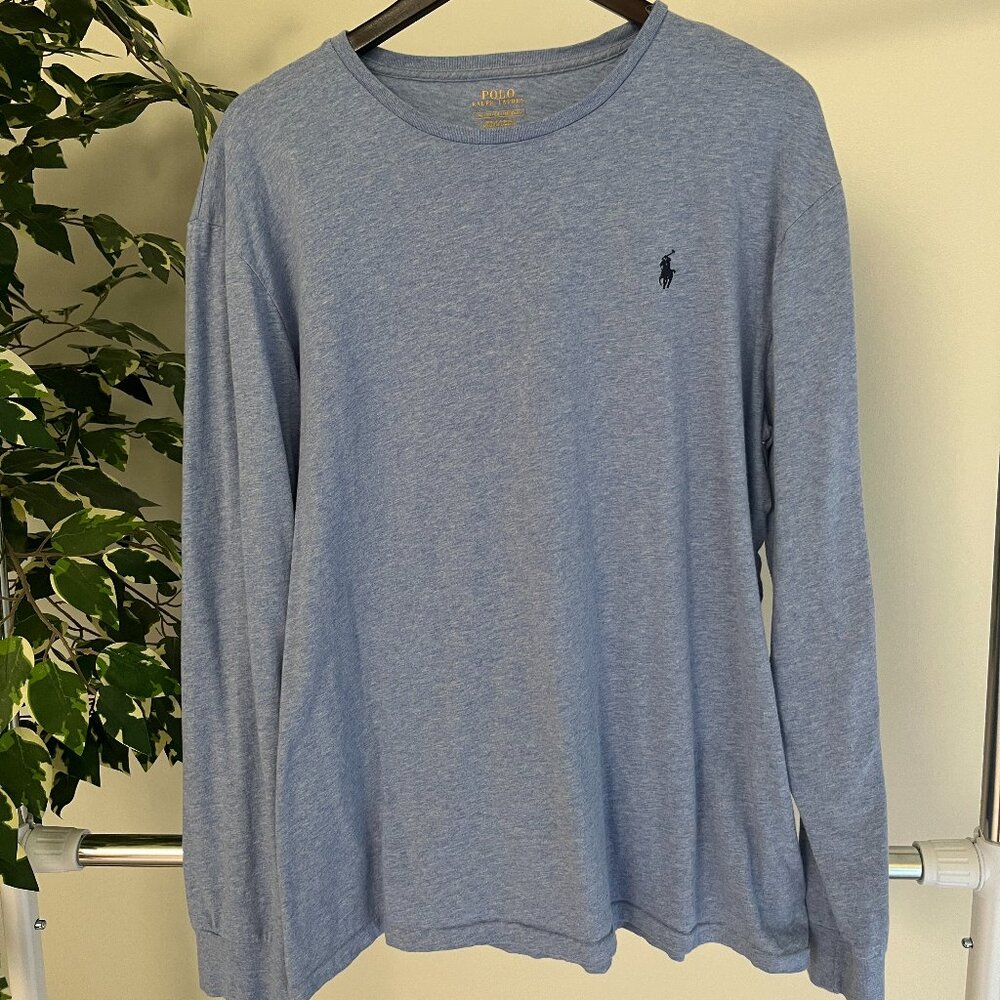 Polo Ralph Lauren Light Blue long sleeve shirt